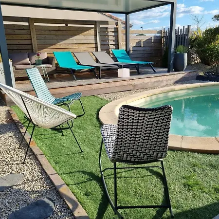 Сasa de vacaciones Bleunuit - Location Maison De Vacances Avec Piscine Privée *